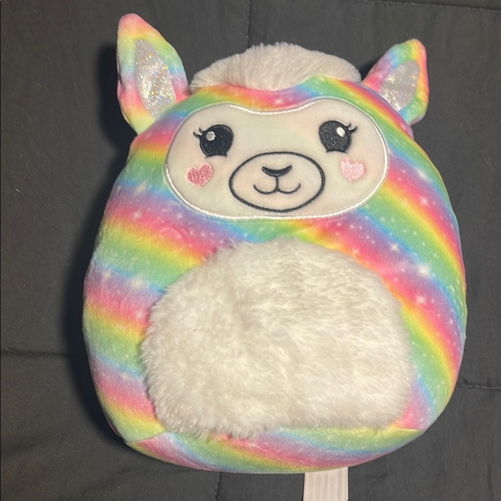 Squishmallows squishmallow Rainbow Llama Plush